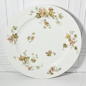 Antique Early 1900's Haviland Limoges "Autumn Leaves" Plate